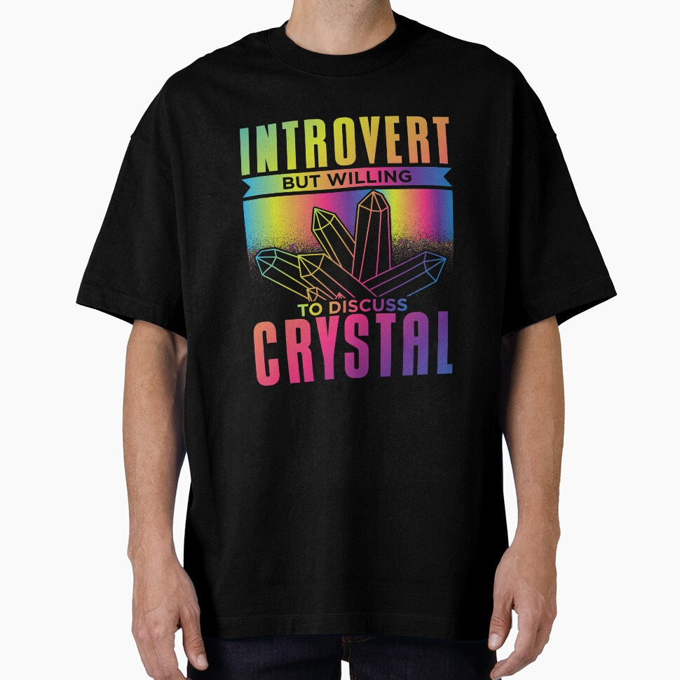 Introvert Crystal Lover by Bricke T-Shirts, Hoodie, Sweatshirt | BlankRebels.com (Image 1)