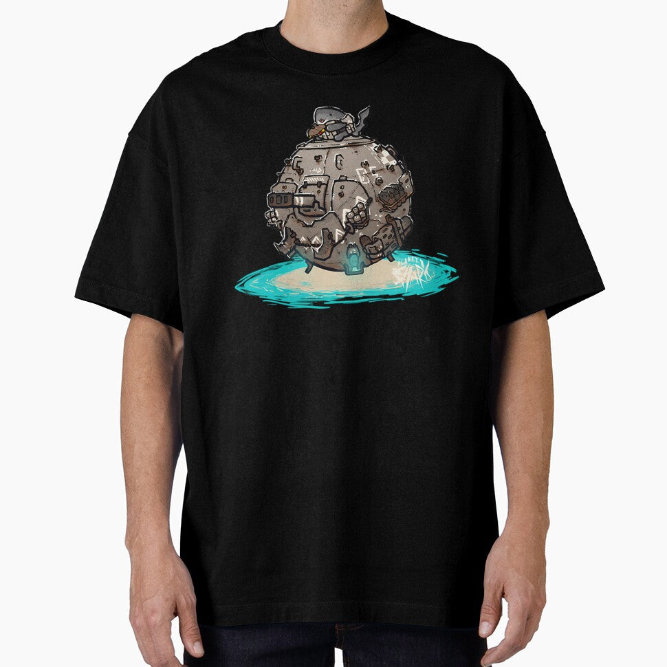 Planet Shark - Sphere Tank Hangout by The-Snkr-Shop T-Shirts, Hoodie, Sweatshirt | BlankRebels.com (Image 1)