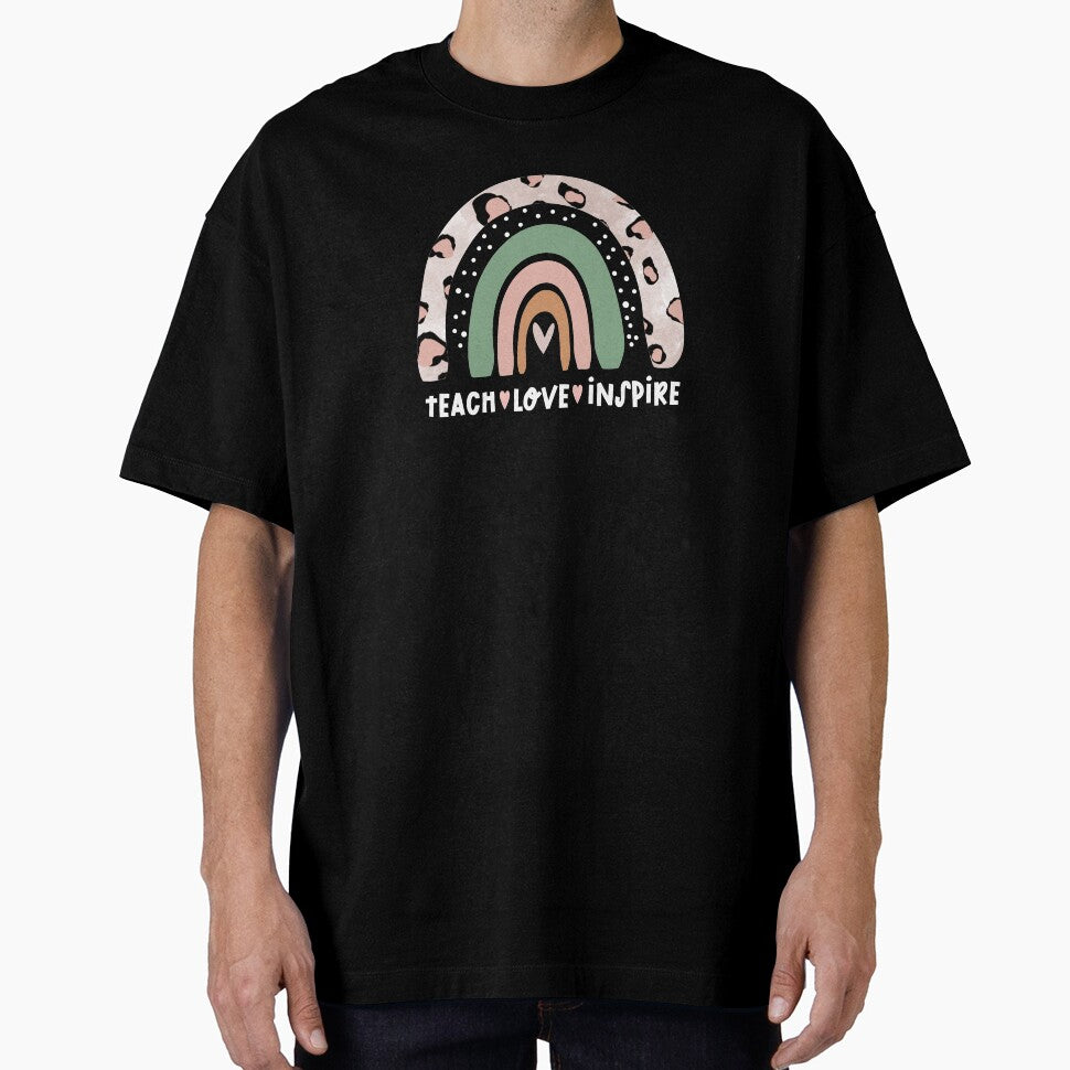 Teach Love Inspire by Thecolorfulink T-Shirts, Hoodie, Sweatshirt | BlankRebels.com (Image 1)