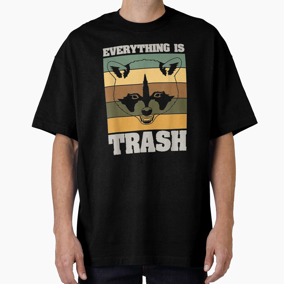 Everything Is Trash Vintage Raccoon Lovers by JethroShop T-Shirts, Hoodie, Sweatshirt | BlankRebels.com (Image 1)