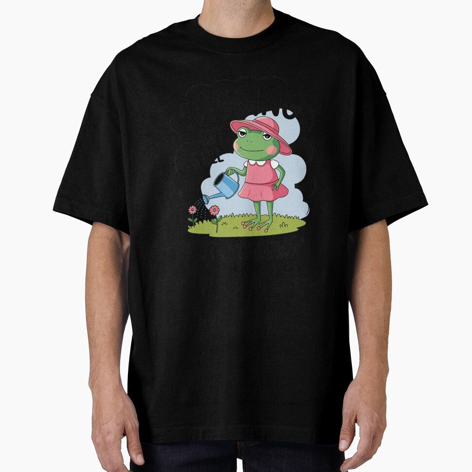 Sagging But Still Gagging Frog Meme by HuValverdeArt T-Shirts, Hoodie, Sweatshirt | BlankRebels.com (Image 1)