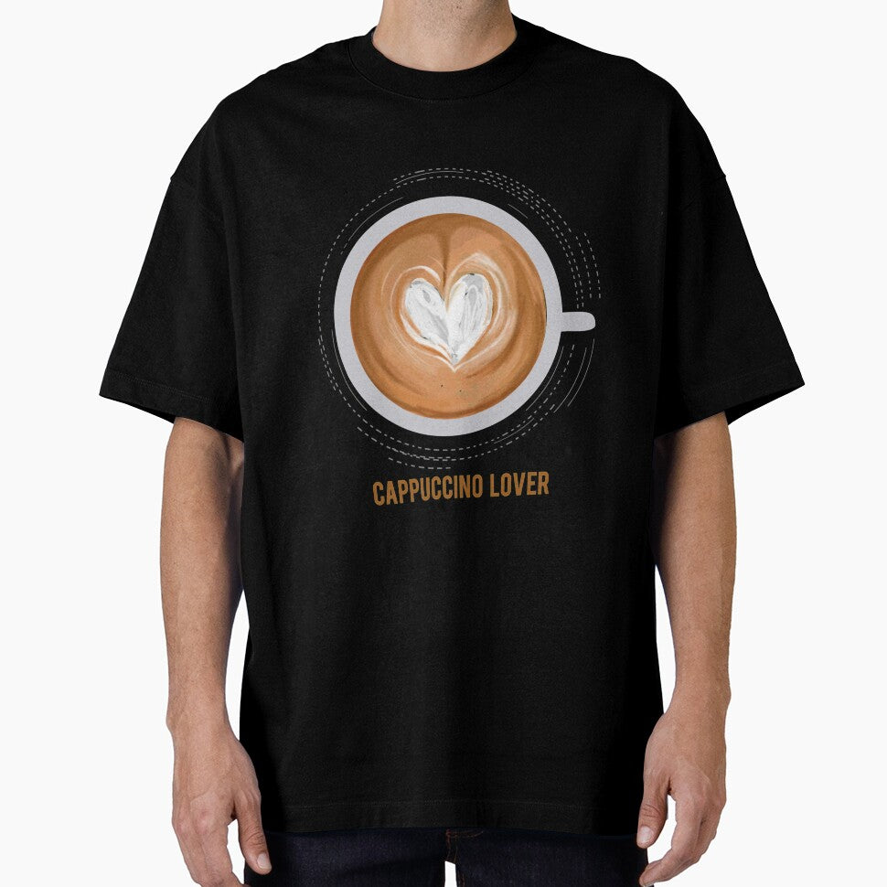 cappuccino lover by Wordoncloth T-Shirts, Hoodie, Sweatshirt | BlankRebels.com (Image 1)
