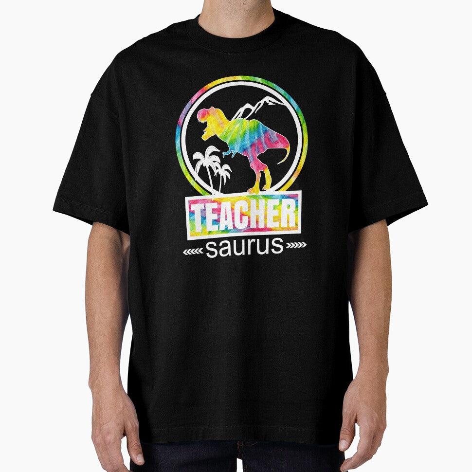 Teachersaurus Dinosaur Funny Teacher School Cute Design by Sapphire Star T-Shirts, Hoodie, Sweatshirt (Image 1)