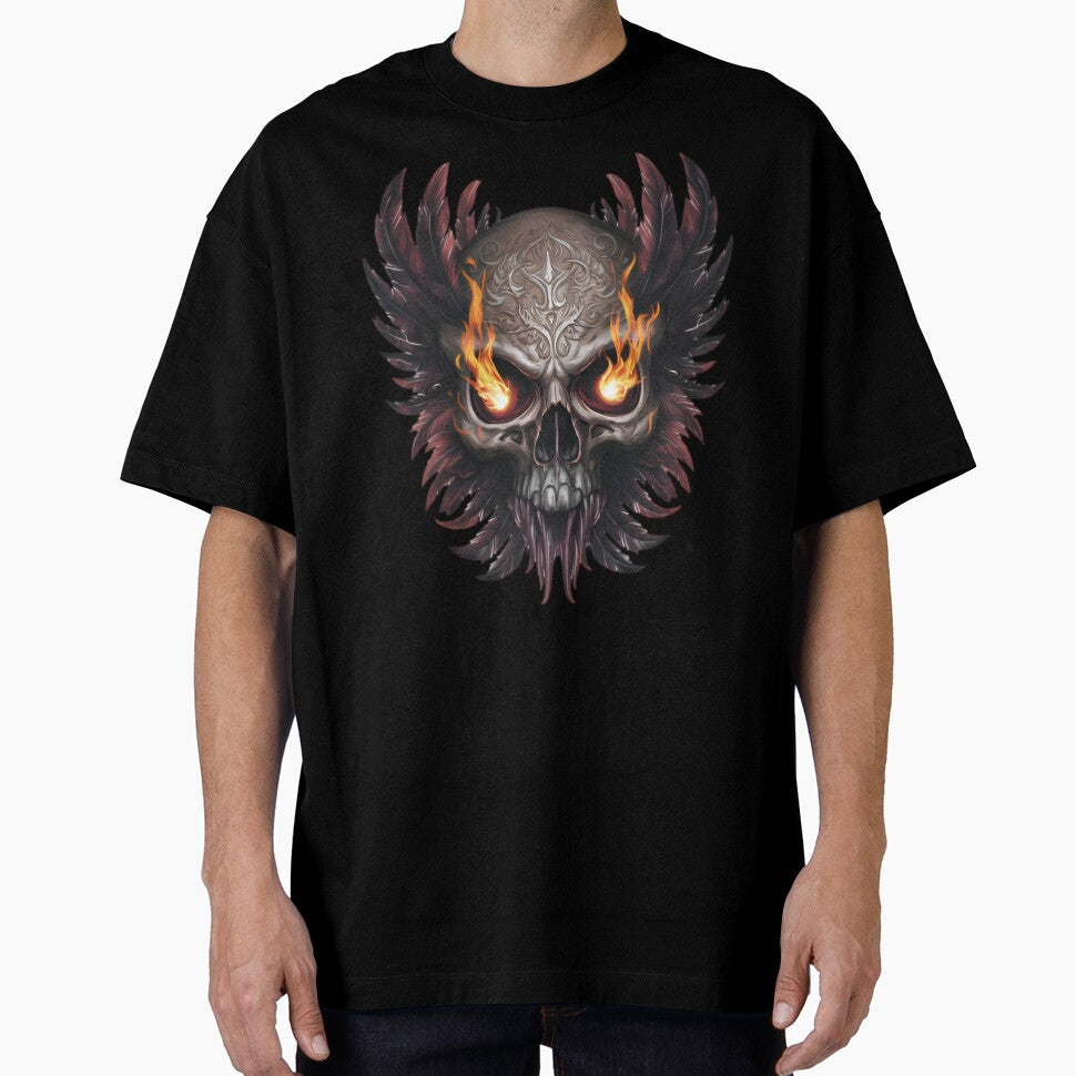 Gothic Phoenix Skull by Mr-Feniks-55 T-Shirts, Hoodie, Sweatshirt | BlankRebels.com (Image 1)