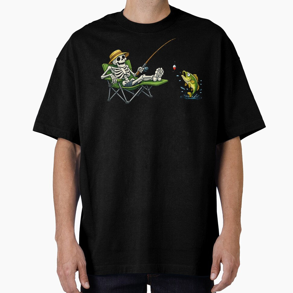 Skeleton Lazy Fisher by GeaSupplyStudio