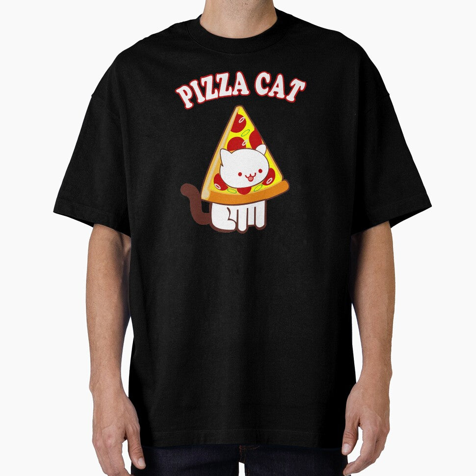Pizza Cat by crazydesigns007 T-Shirts, Hoodie, Sweatshirt | BlankRebels.com (Image 1)