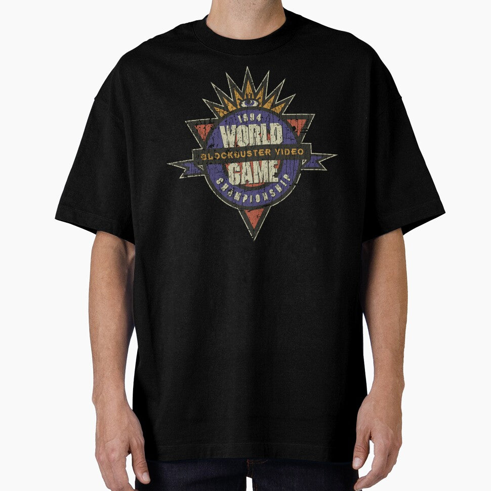 Blockbuster Video World Game Championship 1994 by AstroZombie6669 T-Shirts, Hoodie, Sweatshirt | BlankRebels.com (Image 1)