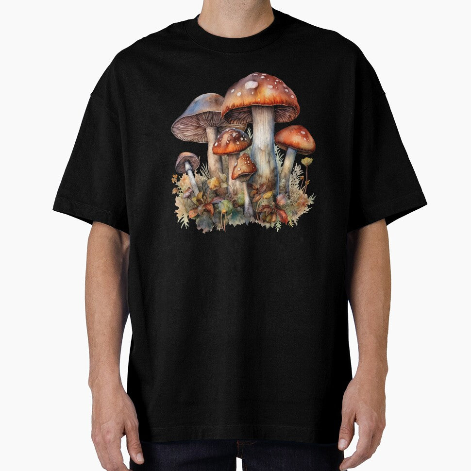 Cottagecore Mushrooms by DeliriousHope T-Shirts, Hoodie, Sweatshirt | BlankRebels.com (Image 1)