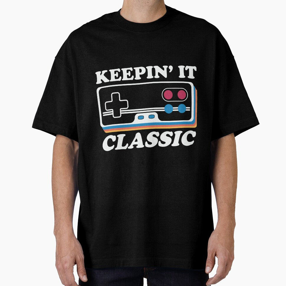 Keeping it Classic. Retro Gaming. by MamaNeeaDesigns T-Shirts, Hoodie, Sweatshirt | BlankRebels.com (Image 1)