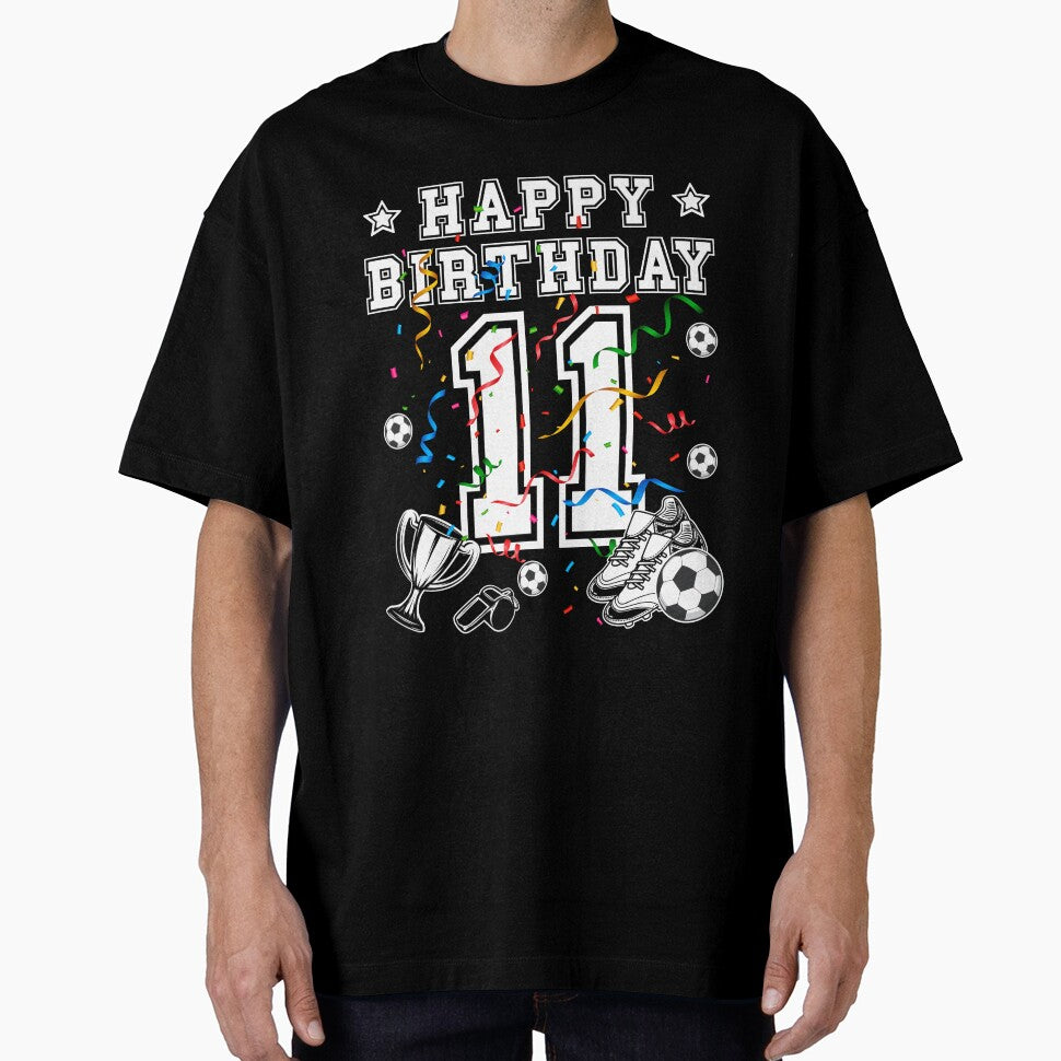 Soccer Birthday 11 Years Soccer jersey Soccer ball by Shirt-Designs