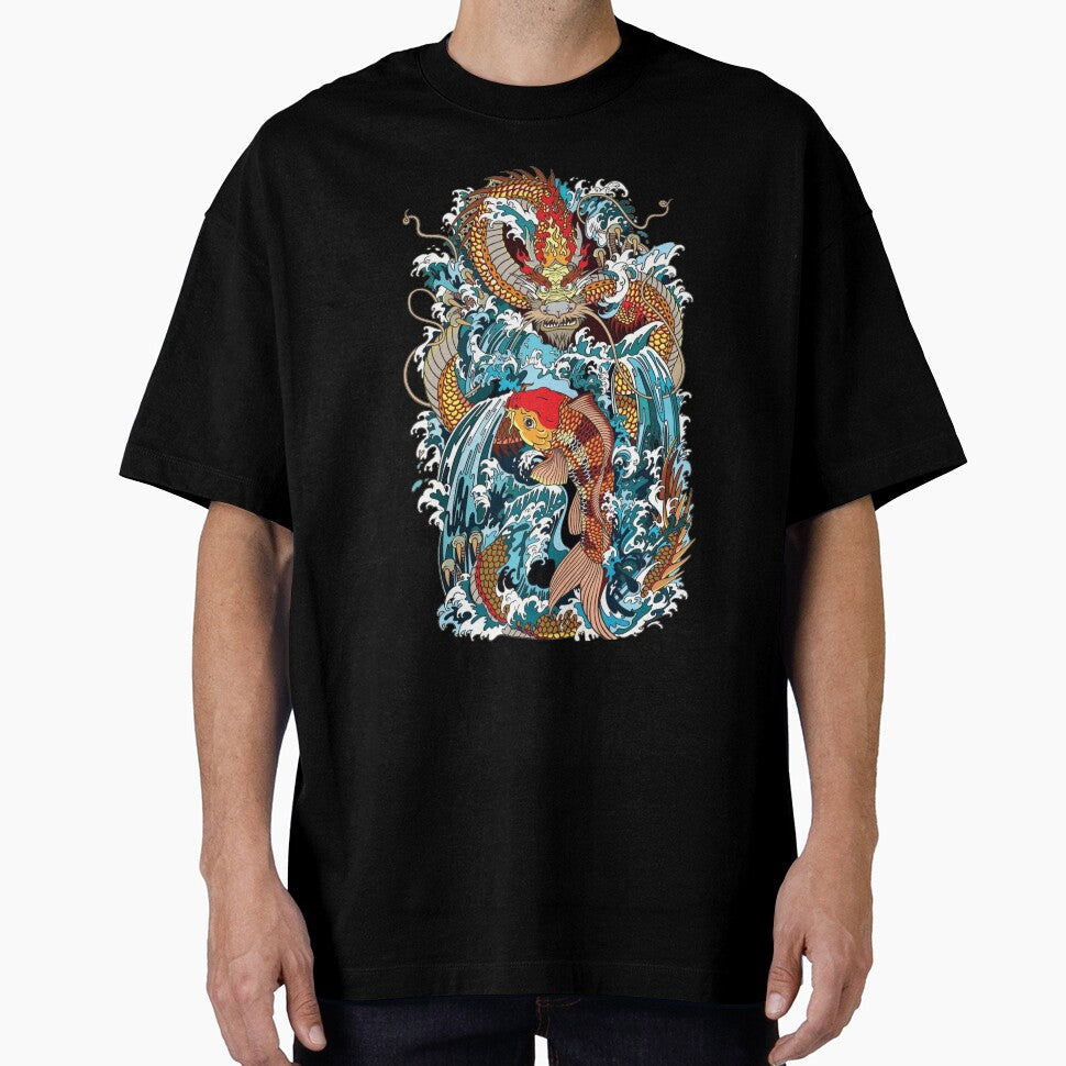 Japanese Aesthetic Dragon, tattoo design by Dadya T-Shirts, Hoodie, Sweatshirt | BlankRebels.com (Image 1)