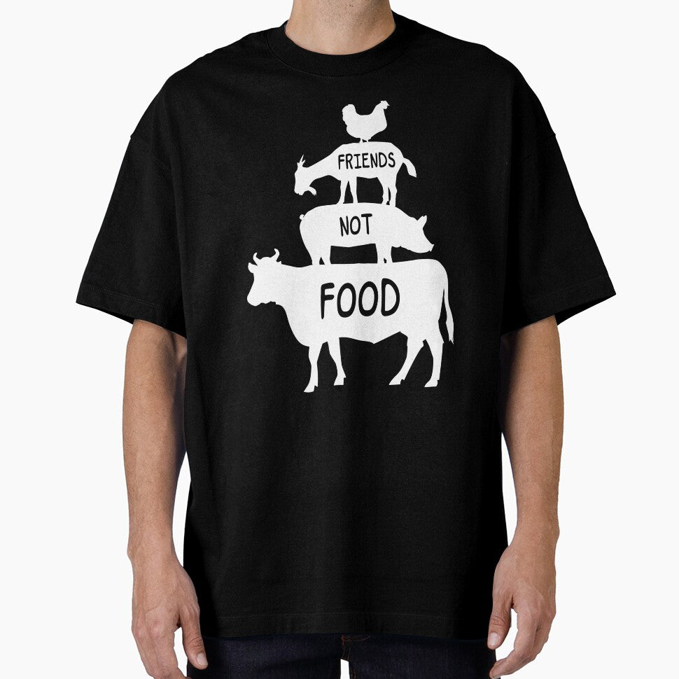 Friends not food T Shirt by BestShop2010 Hoodie, Sweatshirt | BlankRebels.com (Image 1)
