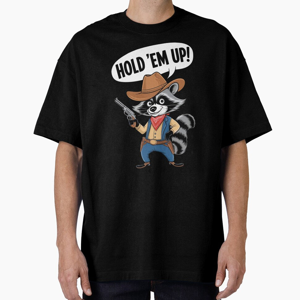 Country Western Cowboy Raccoon Trash Panda by MichalWeider T-Shirts, Hoodie, Sweatshirt | BlankRebels.com (Image 1)