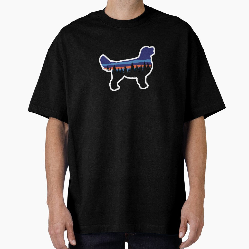 Golden Retriever Adventure Vintage Hiking Camping Gift by Guarddogdrive T-Shirts, Hoodie, Sweatshirt (Image 1)