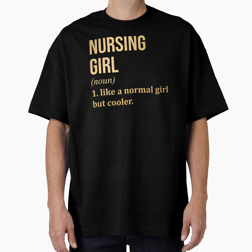 Nursing Girl Definition in Gold by XCIV T-Shirts, Hoodie, Sweatshirt | BlankRebels.com (Image 1)