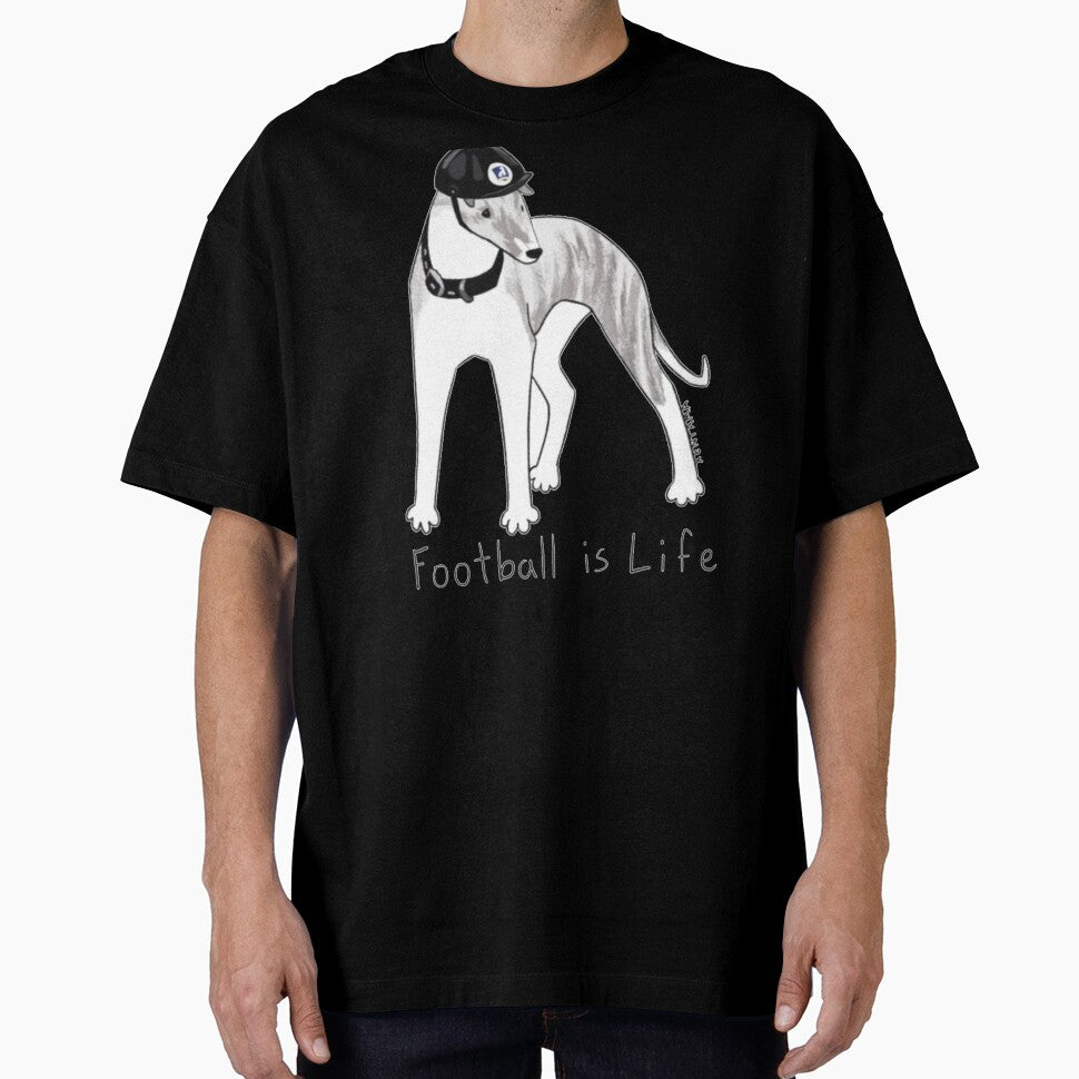 Football is Life funny dog by Lianesbit