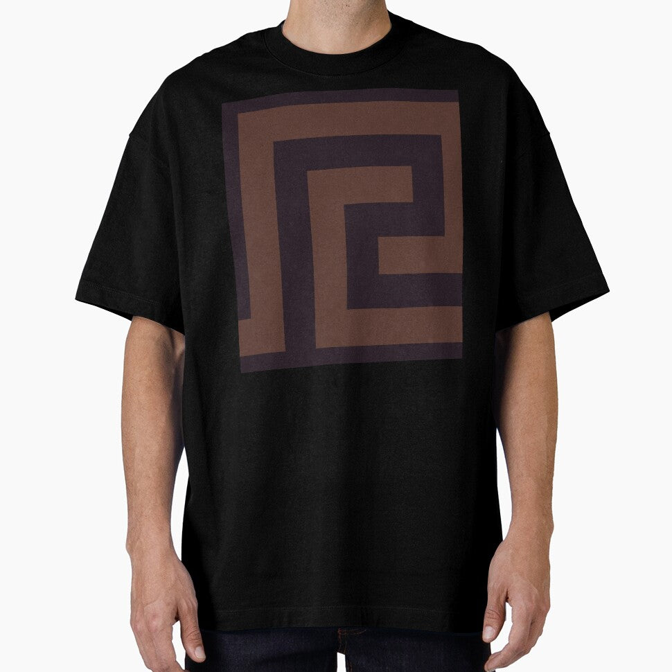 dark academia minimalist greek pattern in brown and black by neopop T-Shirts, Hoodie, Sweatshirt | BlankRebels.com (Image 1)