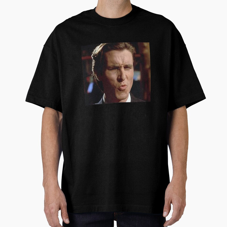Patrick Bateman Oof Nice Meme - American Psycho by KDowlatabadi T-Shirts, Hoodie, Sweatshirt | BlankRebels.com (Image 1)