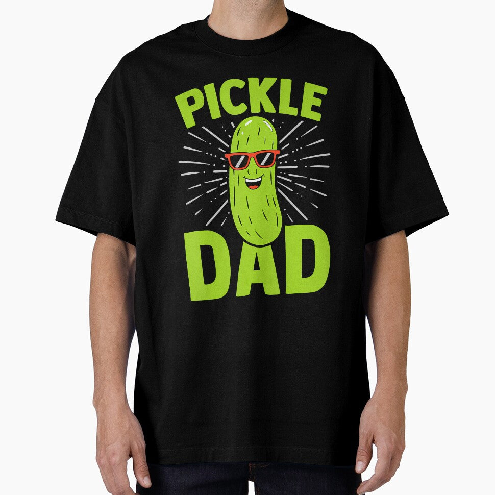Pickle Dad - Funny Pickle Lover Dad Fathers Day by charitashmoqs T-Shirts, Hoodie, Sweatshirt | BlankRebels.com (Image 1)