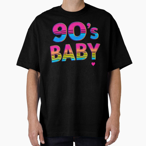 '90's baby'' retro pop quote. by nadyushka-art T-Shirts, Hoodie, Sweatshirt | BlankRebels.com (Image 1)