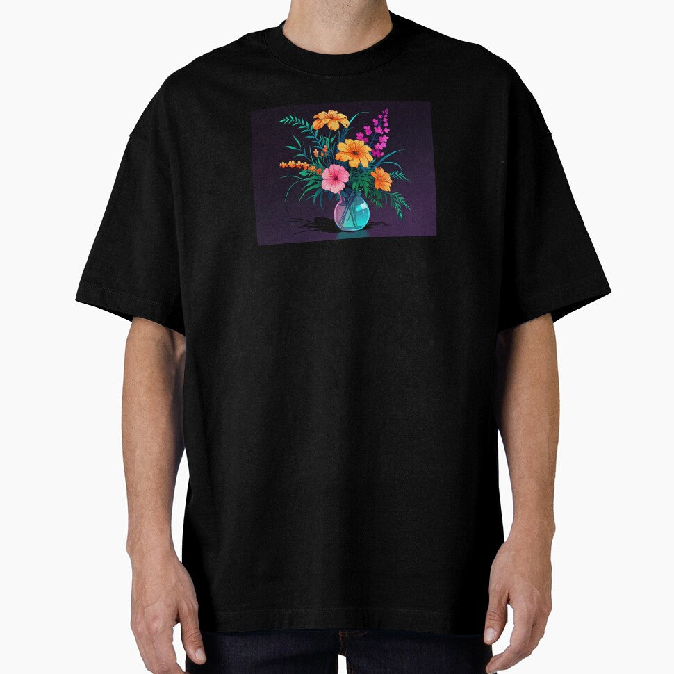 Retro Style Flower Vase Floral Aesthetic by MadnessEnvelope T-Shirts, Hoodie, Sweatshirt | BlankRebels.com (Image 1)