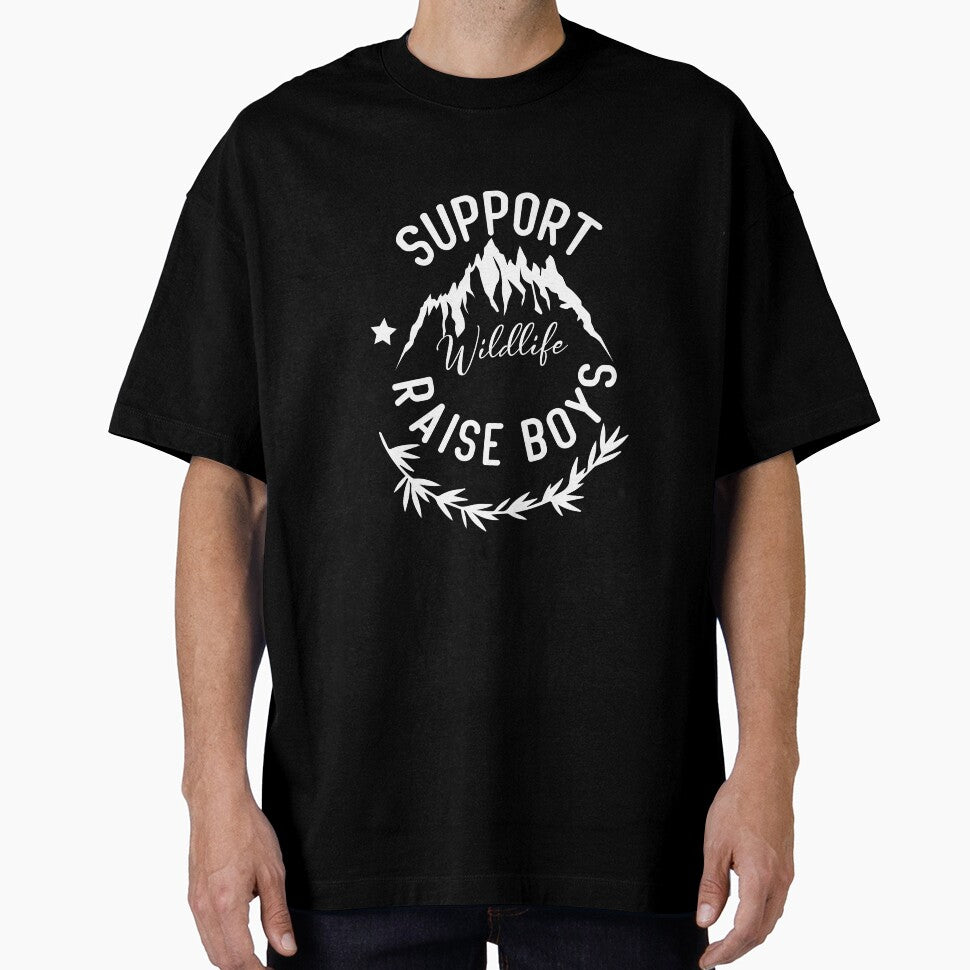 Support Wildlife Raise Boys by ZOUBAH T-Shirts, Hoodie, Sweatshirt | BlankRebels.com (Image 1)