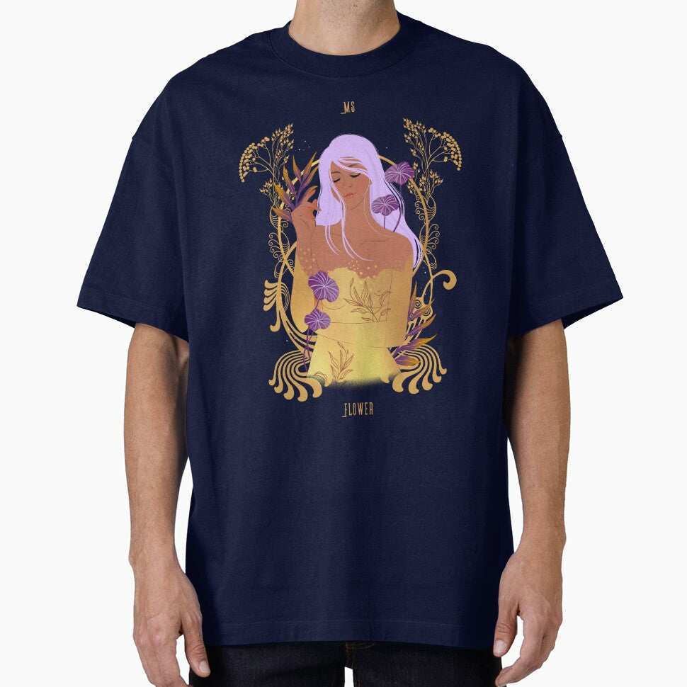 Ms Flower Purple & Gold T-Shirts, Hoodie, Sweatshirt