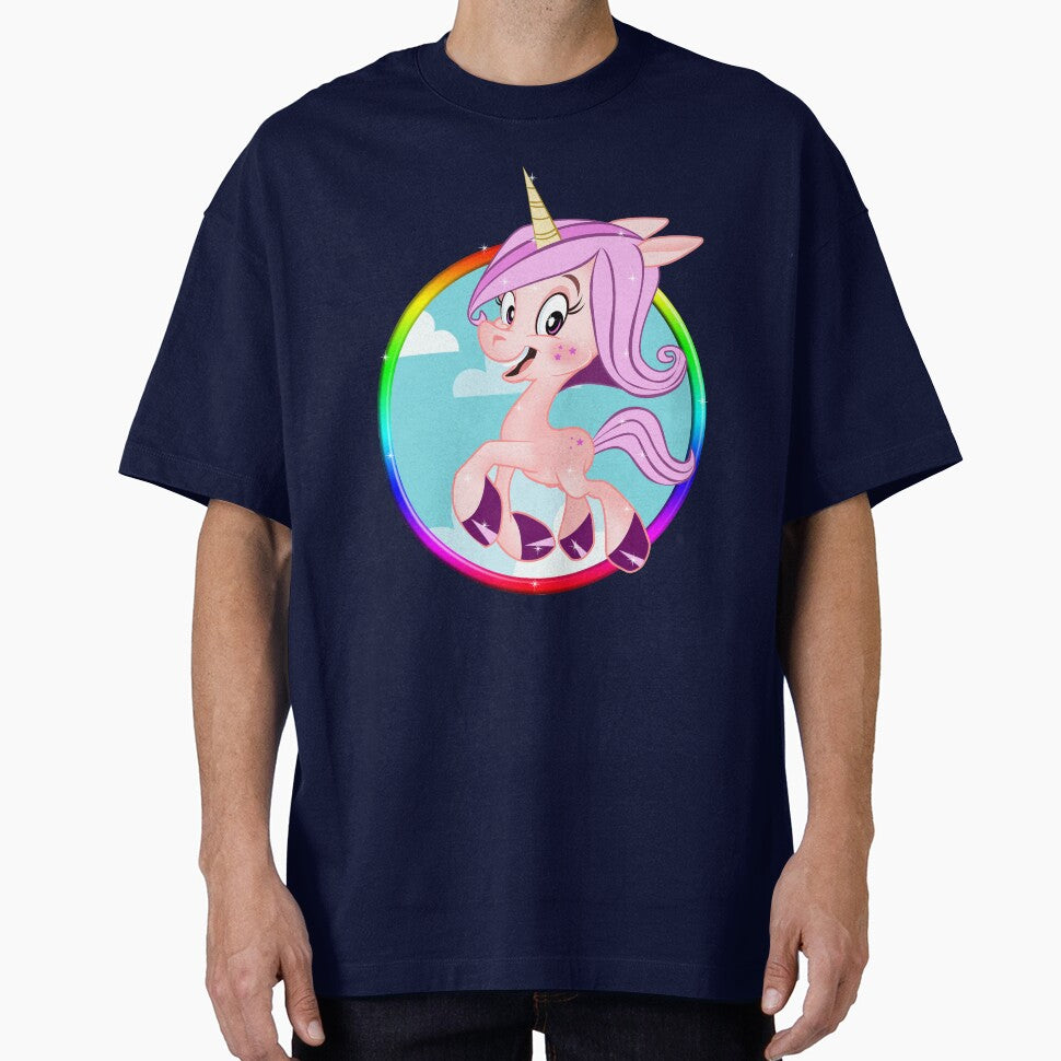 Suzi the happy Unicorn by Wonderful world of whimsical Art of yesteryear and today T-Shirts, Hoodie, Sweatshirt (Image 1)