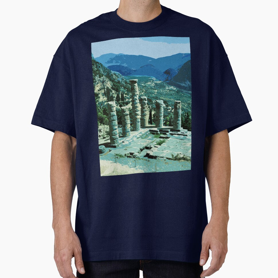 Travel Posters_Visit Delphi_Greece. by FanitsaArt
