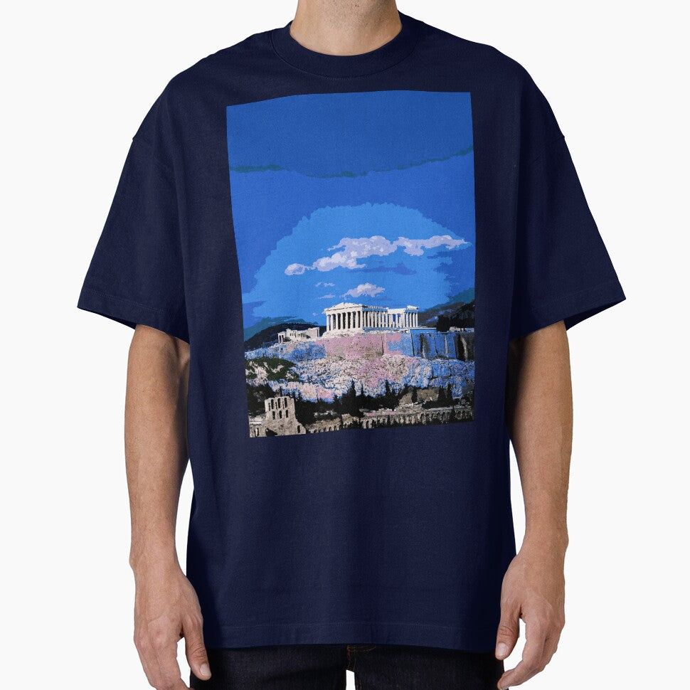 Travel Posters_Visit the Parthenon_Athens_Greece. by FanitsaArt T-Shirts, Hoodie, Sweatshirt | BlankRebels.com (Image 1)