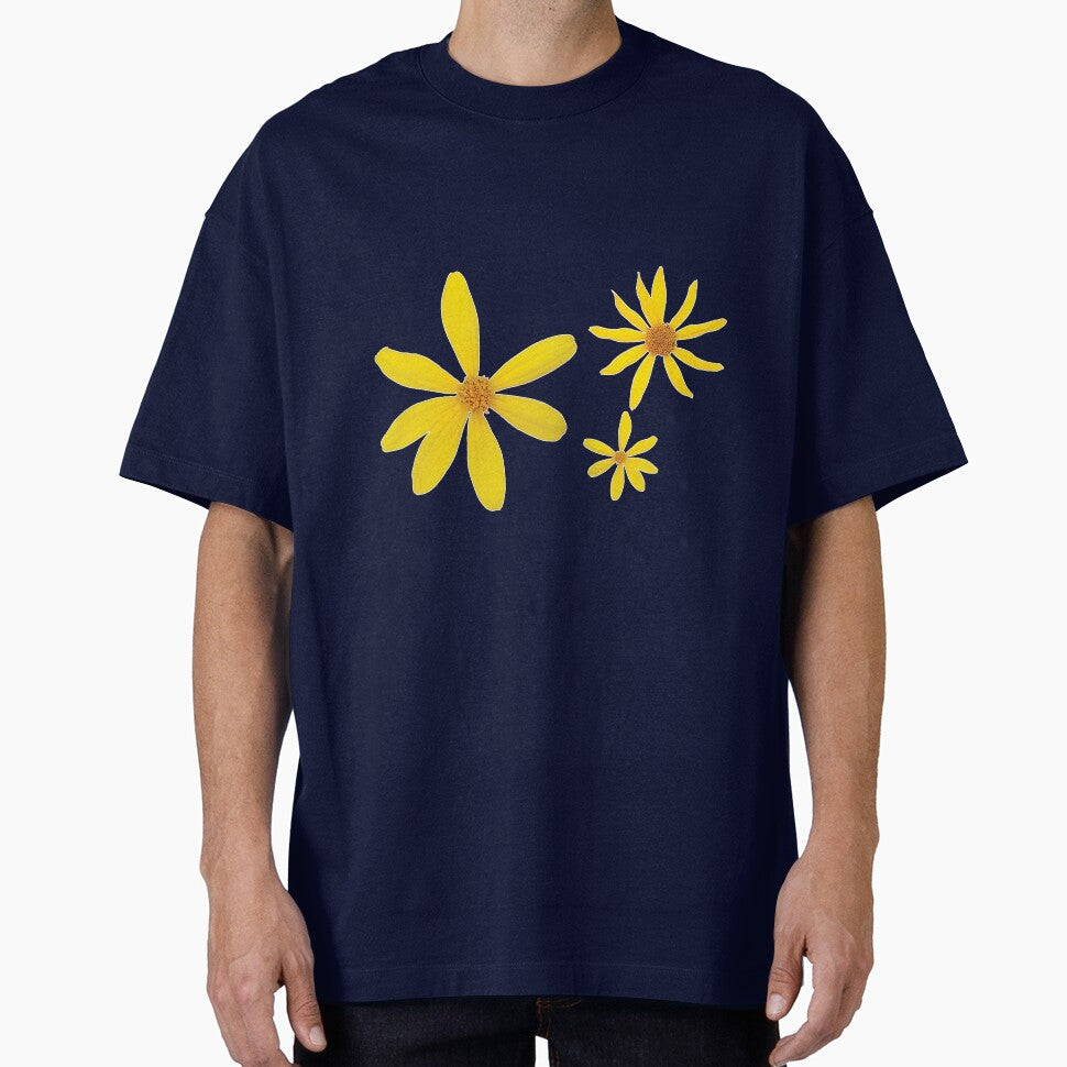 Wild Floral Summer Pattern - Deep Blue by glategan T-Shirts, Hoodie, Sweatshirt | BlankRebels.com (Image 1)