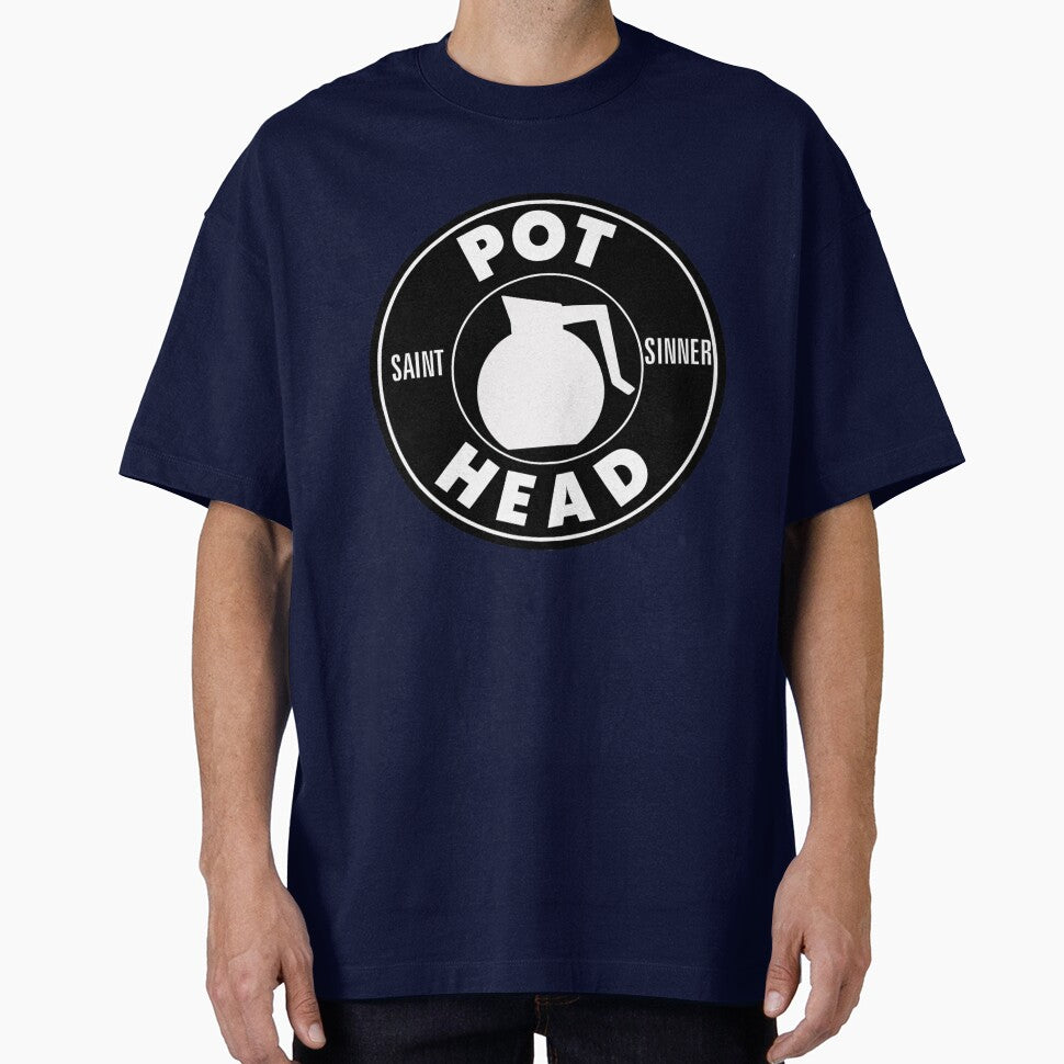 Pothead Coffee Addicts - Saint and Sinners Brand Official Logo by SaintSinnerShop T-Shirts, Hoodie, Sweatshirt (Image 1)