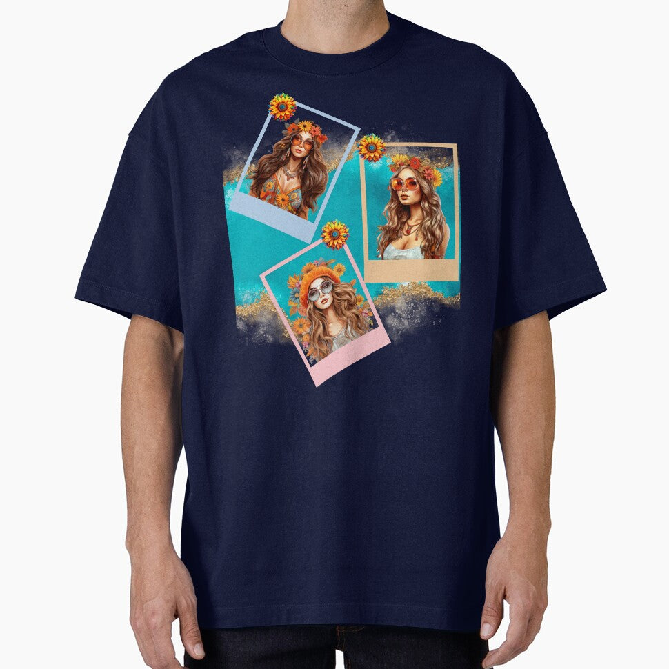 Hippie Girl M Art & T-Shirts, Hoodie, Sweatshirt