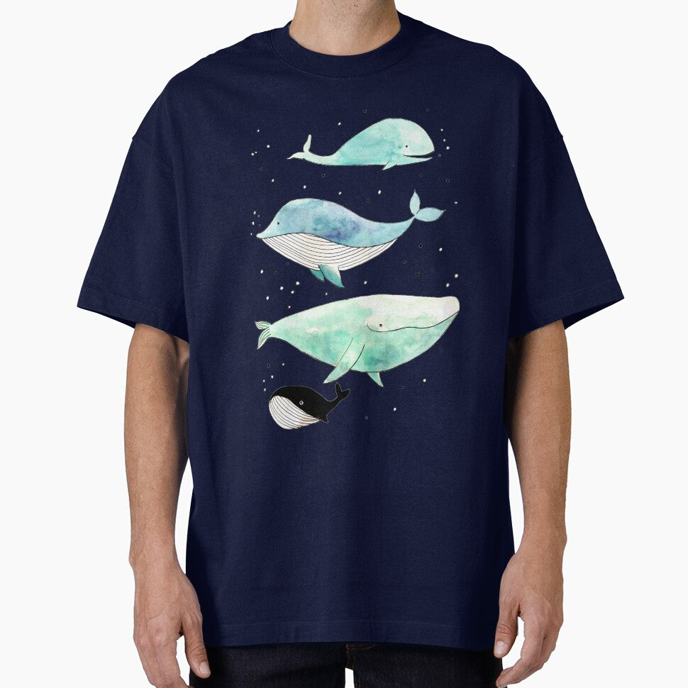 Blue whales by Tina van Dijk