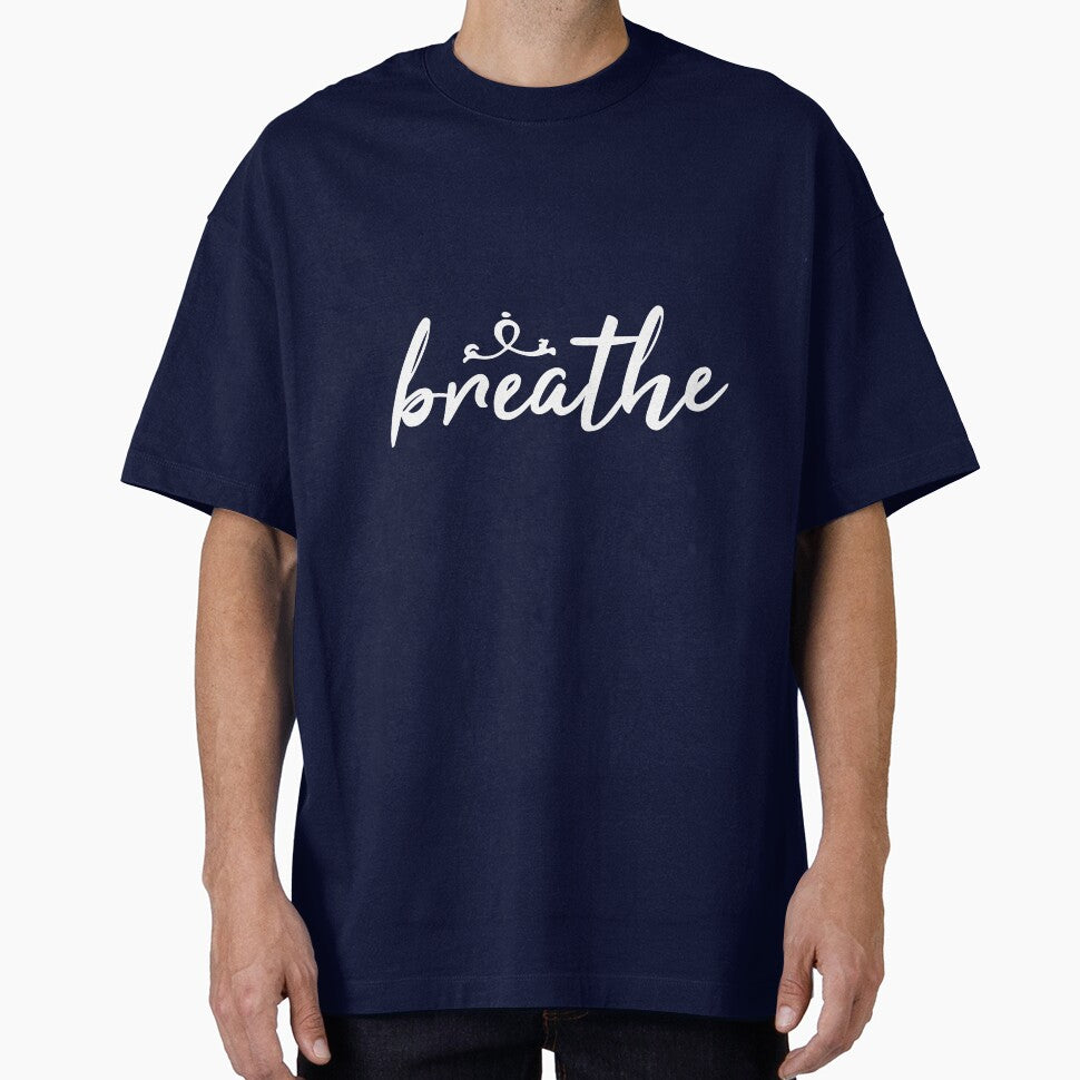 breathe - yoga meditation by LioPart T-Shirts, Hoodie, Sweatshirt | BlankRebels.com (Image 1)