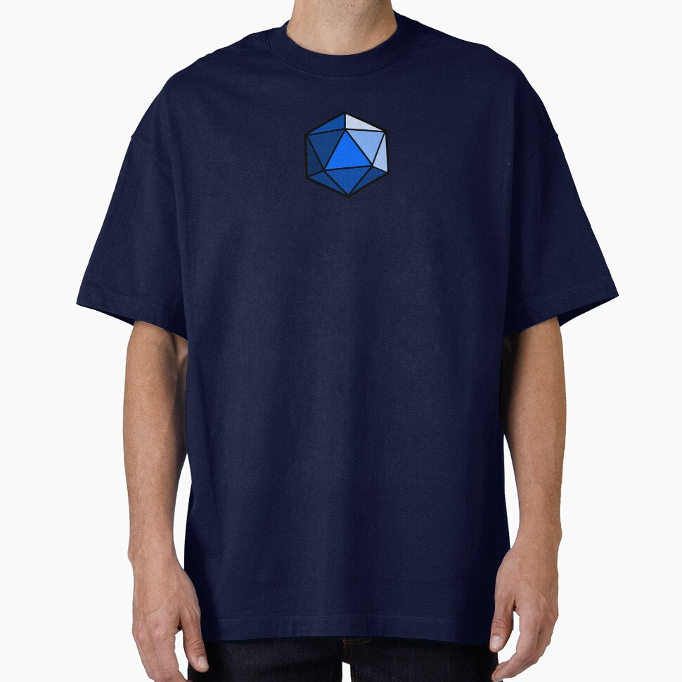 D20 Dice (Blue) by CrewDutler T-Shirts, Hoodie, Sweatshirt | BlankRebels.com (Image 1)