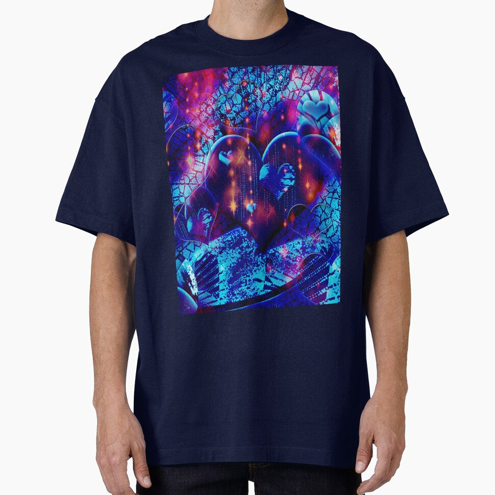 Blue heart galaxy by Dusanka Djeric T-Shirts, Hoodie, Sweatshirt | BlankRebels.com (Image 1)