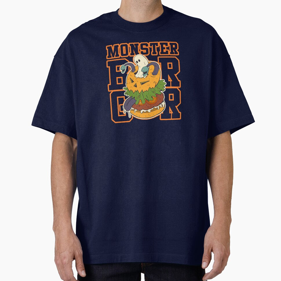 Spooky monster burger. by Witch Cat T-Shirts, Hoodie, Sweatshirt | BlankRebels.com (Image 1)