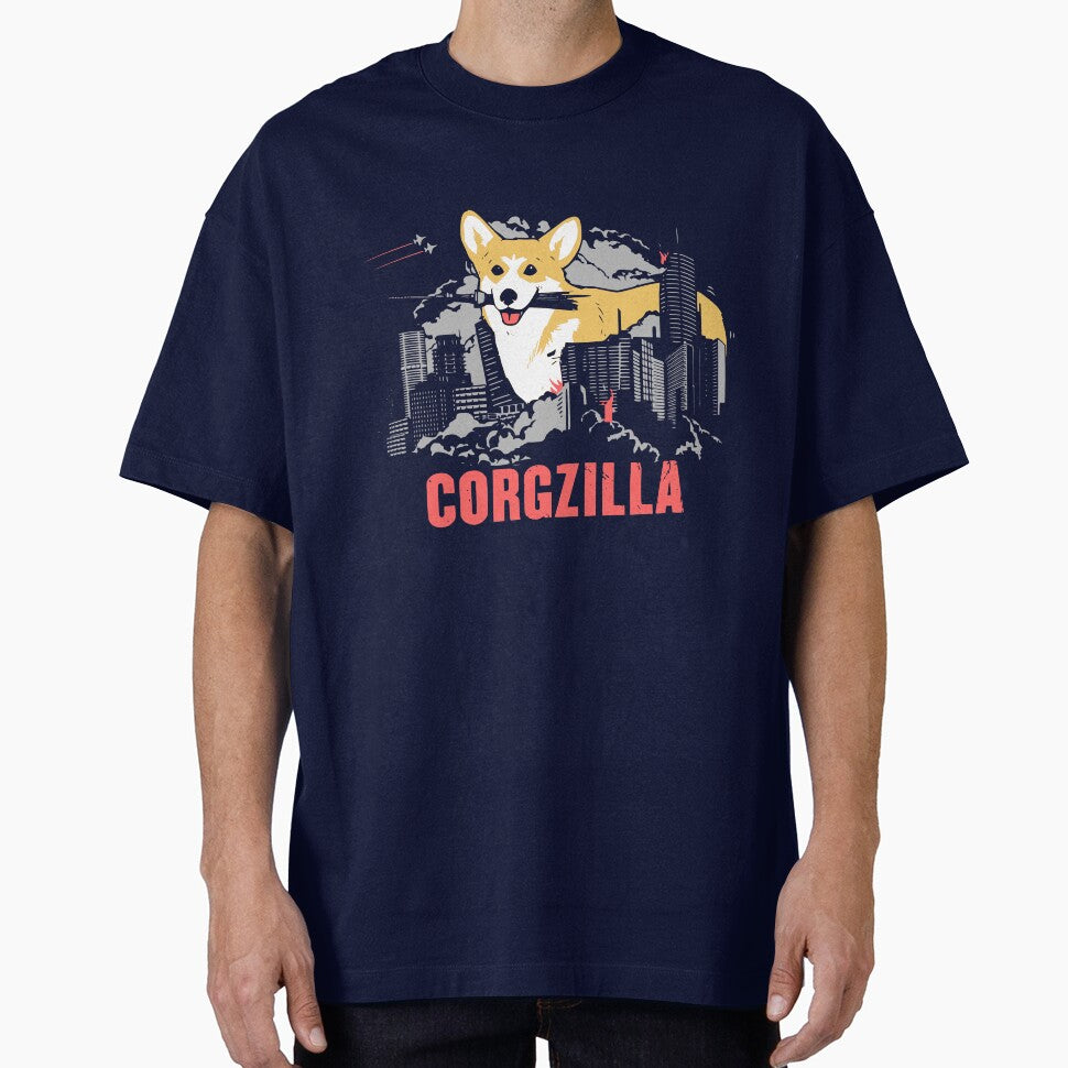 Corgzilla by StereotypicalTs T-Shirts, Hoodie, Sweatshirt | BlankRebels.com (Image 1)