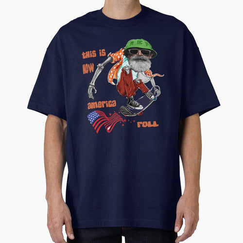1970's Retro Skateboarder this is how America roll  gift birthday by geyomi ⭐⭐⭐⭐⭐ T-Shirts, Hoodie, Sweatshirt (Image 1)