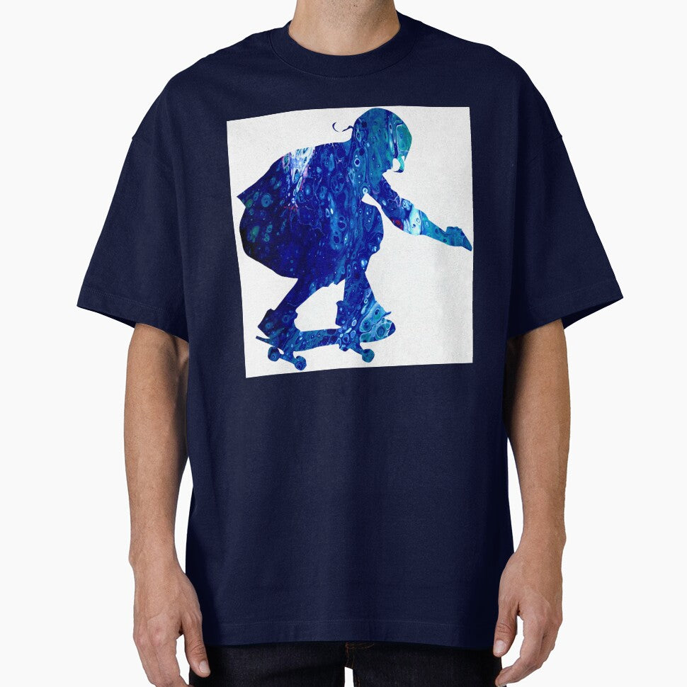 Skateboarder by PaintedbyCarol T-Shirts, Hoodie, Sweatshirt | BlankRebels.com (Image 1)