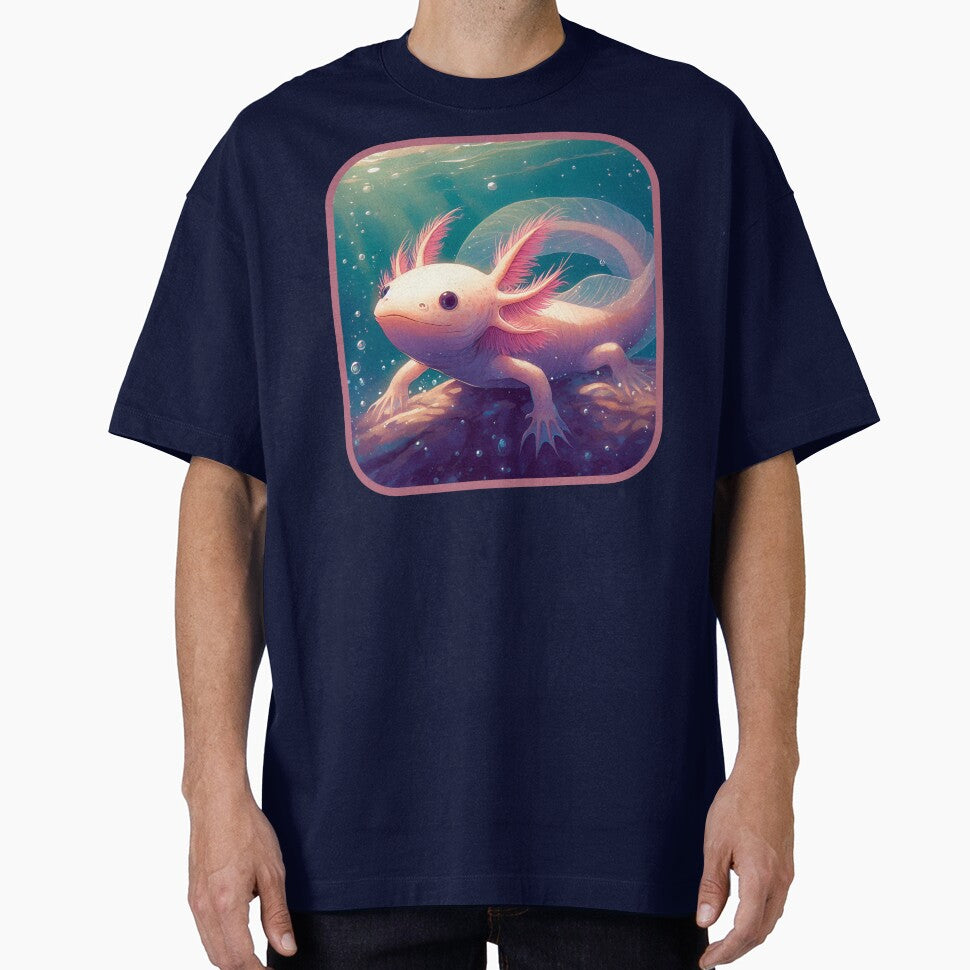 Axolotl Art #21 | Axolotl Lovers by ksgraphics222 T-Shirts, Hoodie, Sweatshirt | BlankRebels.com (Image 1)