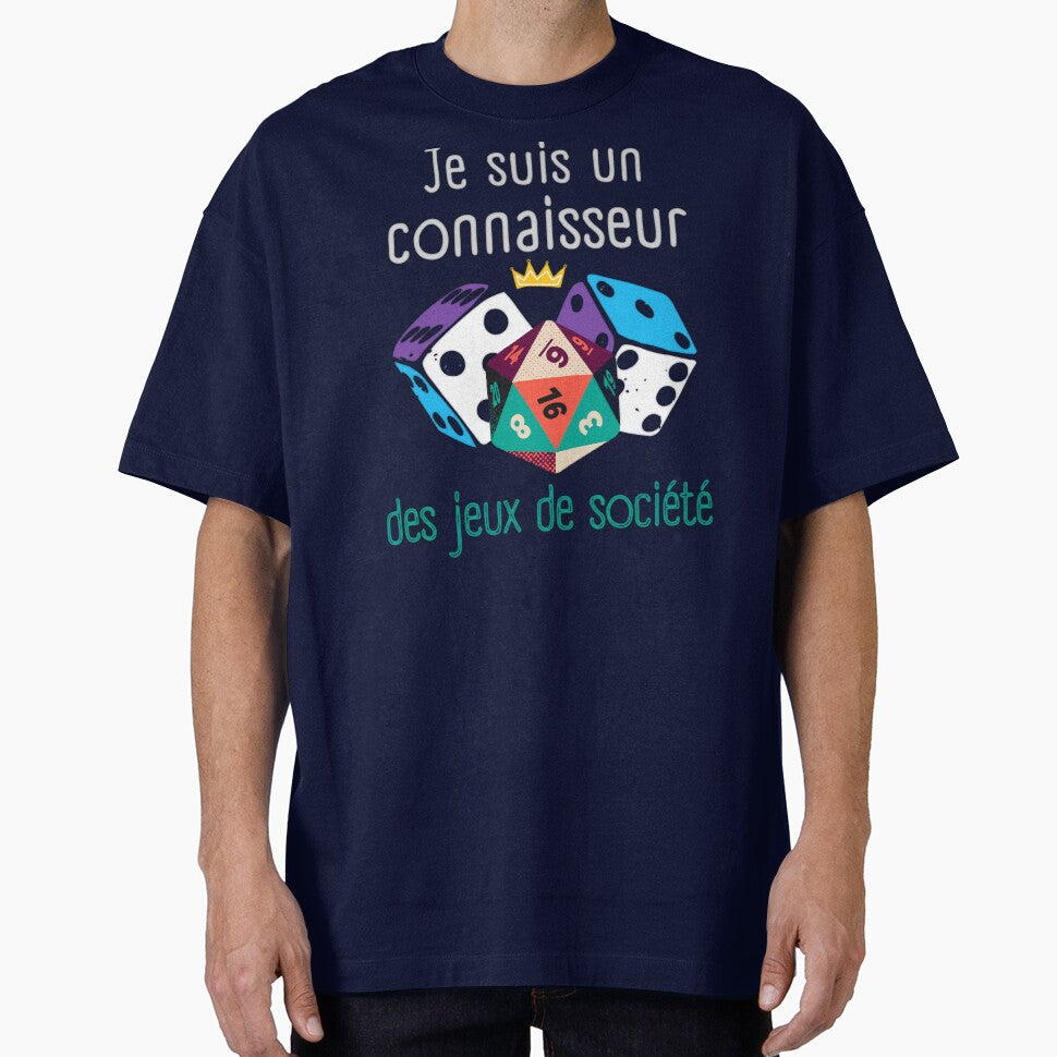 Je suis un connaisseur des jeux de société by InverseArt T-Shirts, Hoodie, Sweatshirt | BlankRebels.com (Image 1)