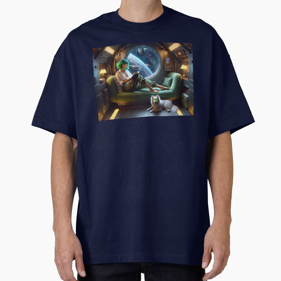 Space Exploration with a Dog by M-Y-A-R-T- T-Shirts, Hoodie, Sweatshirt | BlankRebels.com (Image 1)