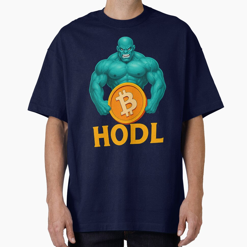 Crypto Muscle HODL Bitcoin Warrior by BitCrop T-Shirts, Hoodie, Sweatshirt | BlankRebels.com (Image 1)