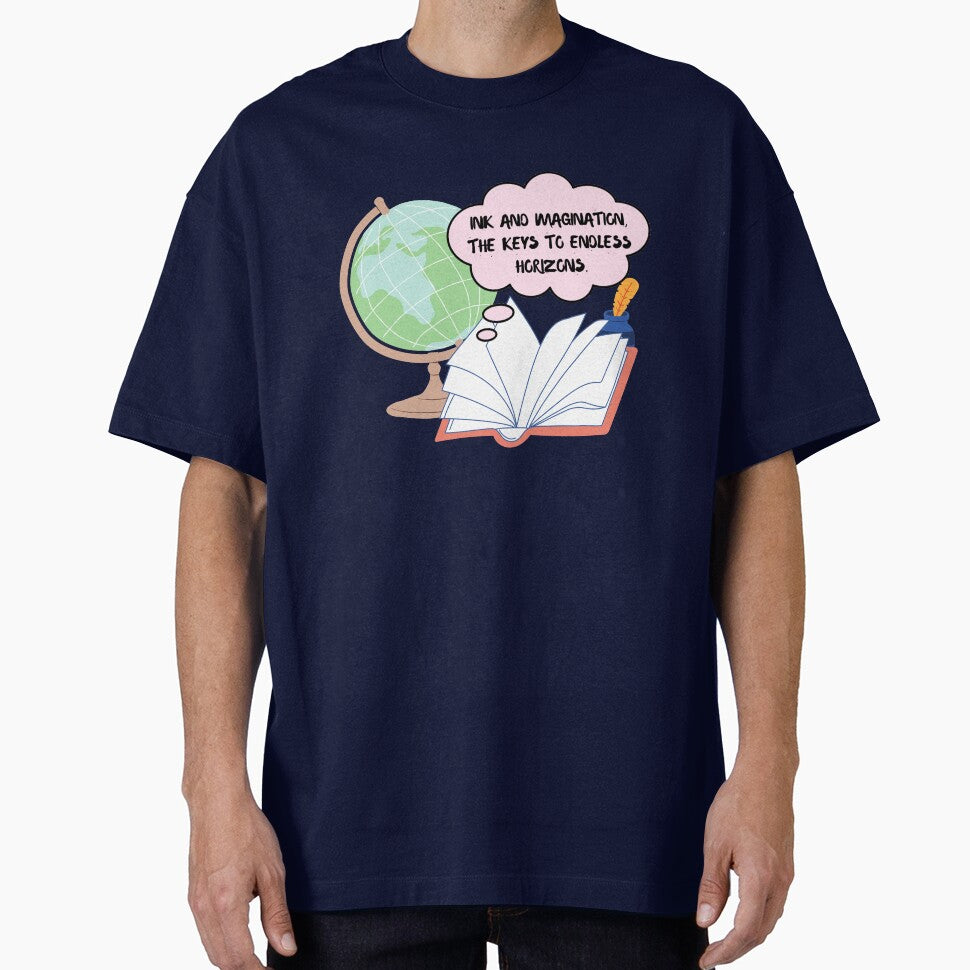 Ink and imagination, the keys to endless horizons by ioankoll213 T-Shirts, Hoodie, Sweatshirt | BlankRebels.com (Image 1)