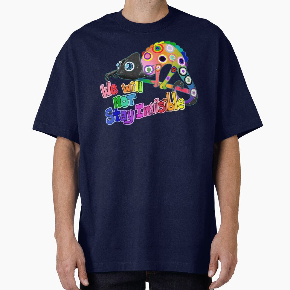 We Won't Stay invisible by PyroAshes T-Shirts, Hoodie, Sweatshirt | BlankRebels.com (Image 1)