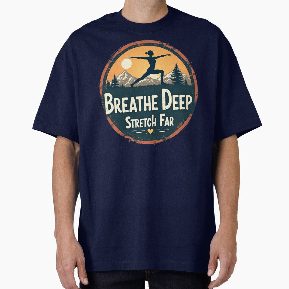 Breathe Deep Stretch Far by PerkzPrints
