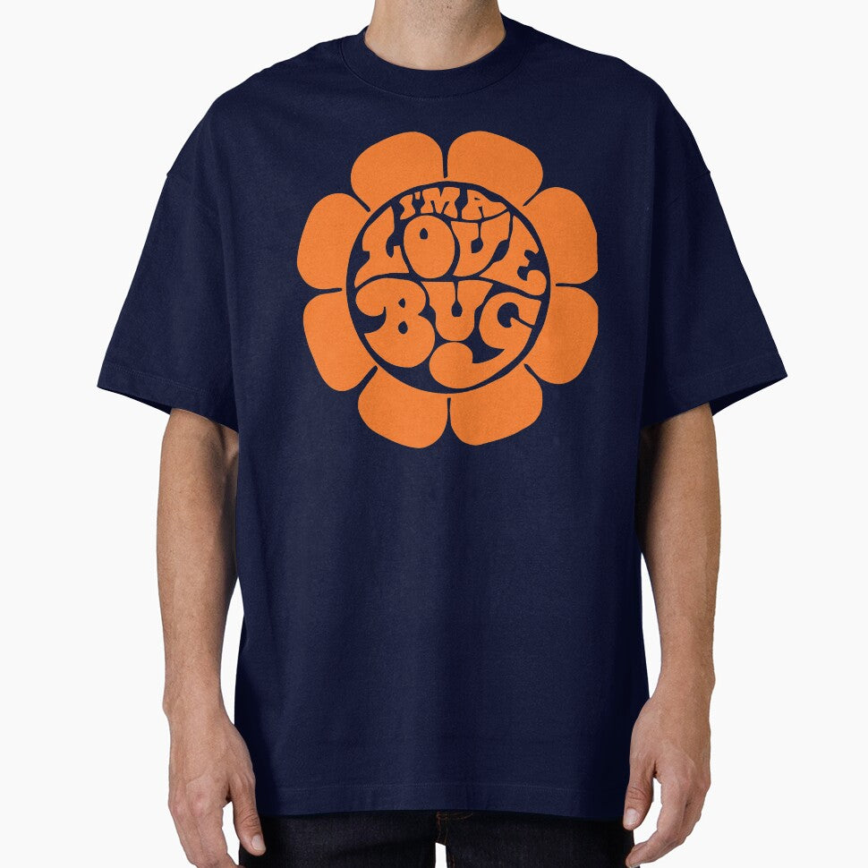 I'm a Love Bug ))(( Retro 60s Hippie Herbie Flower Child Design by acquiesce13 T-Shirts, Hoodie, Sweatshirt (Image 1)