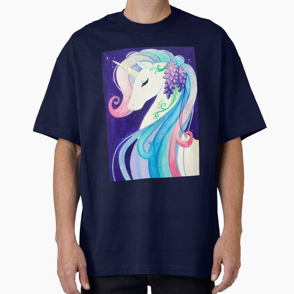 Wisteria Unicorn by Lady-Lilac T-Shirts, Hoodie, Sweatshirt | BlankRebels.com (Image 1)